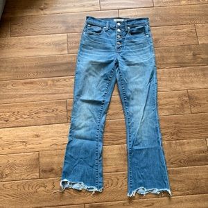 Madewell cali Demi bootcut.. good condition, just a bit small